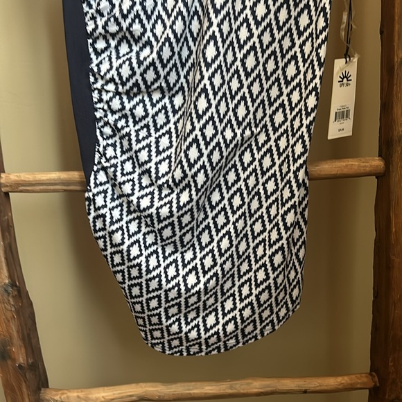 NWT Jofit Strappy Tennis Pickleball Blue/White Tank Top UPF 50+ Size Small - Picture 5 of 9